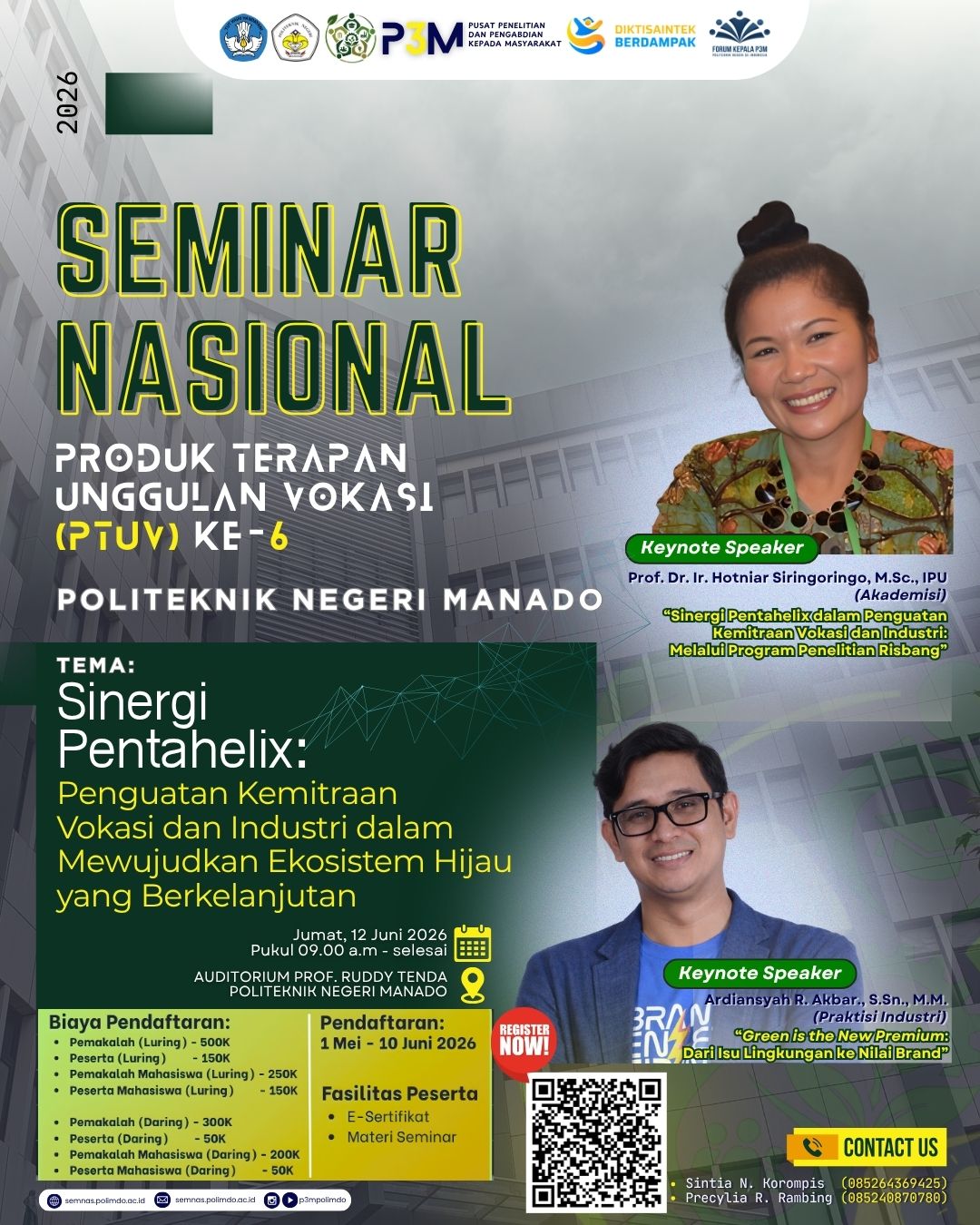 					View Vol. 5 No. 1 (2026): Prosiding Seminar Nasional Produk Terapan Unggulan Vokasi Ke-6 Politeknik Negeri Manado
				